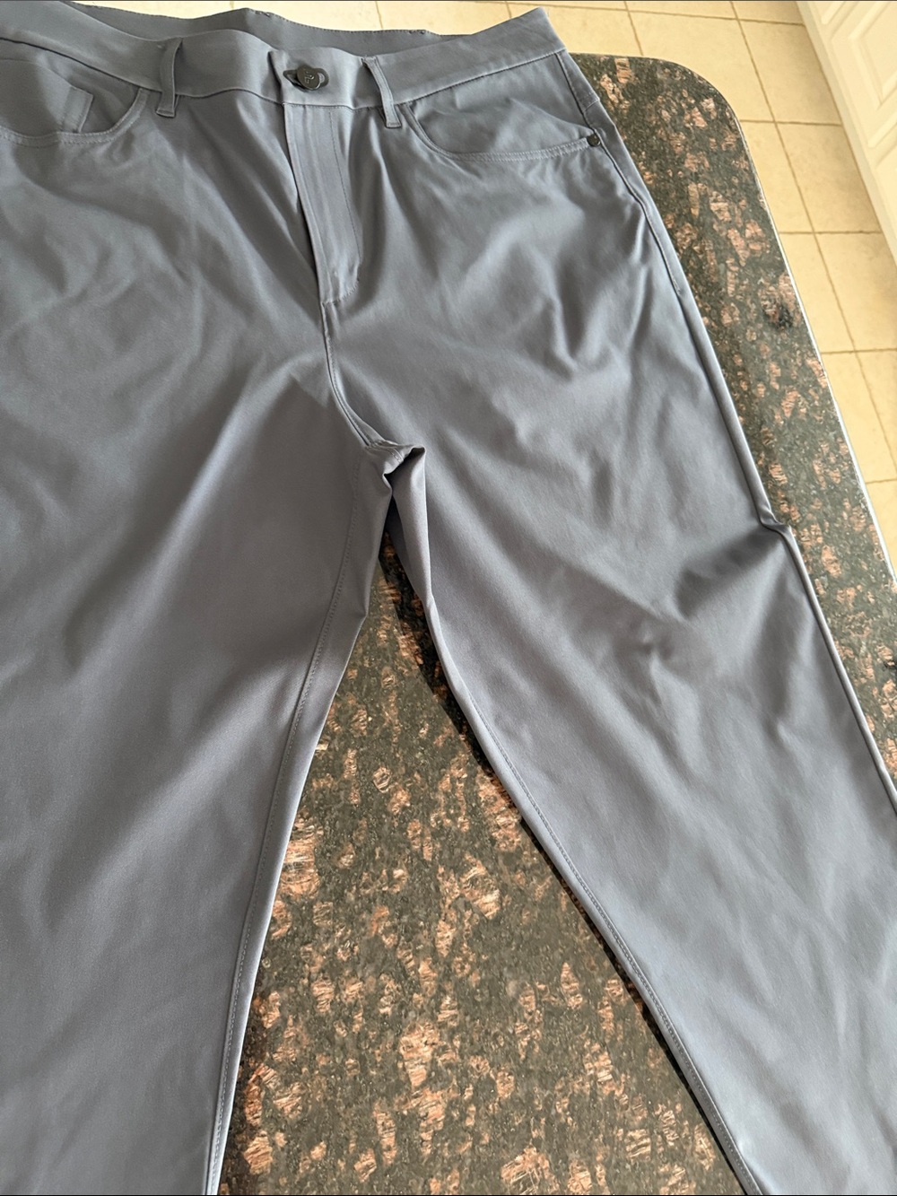 Public Rec  Casual Gray/Blue Stretch Pants